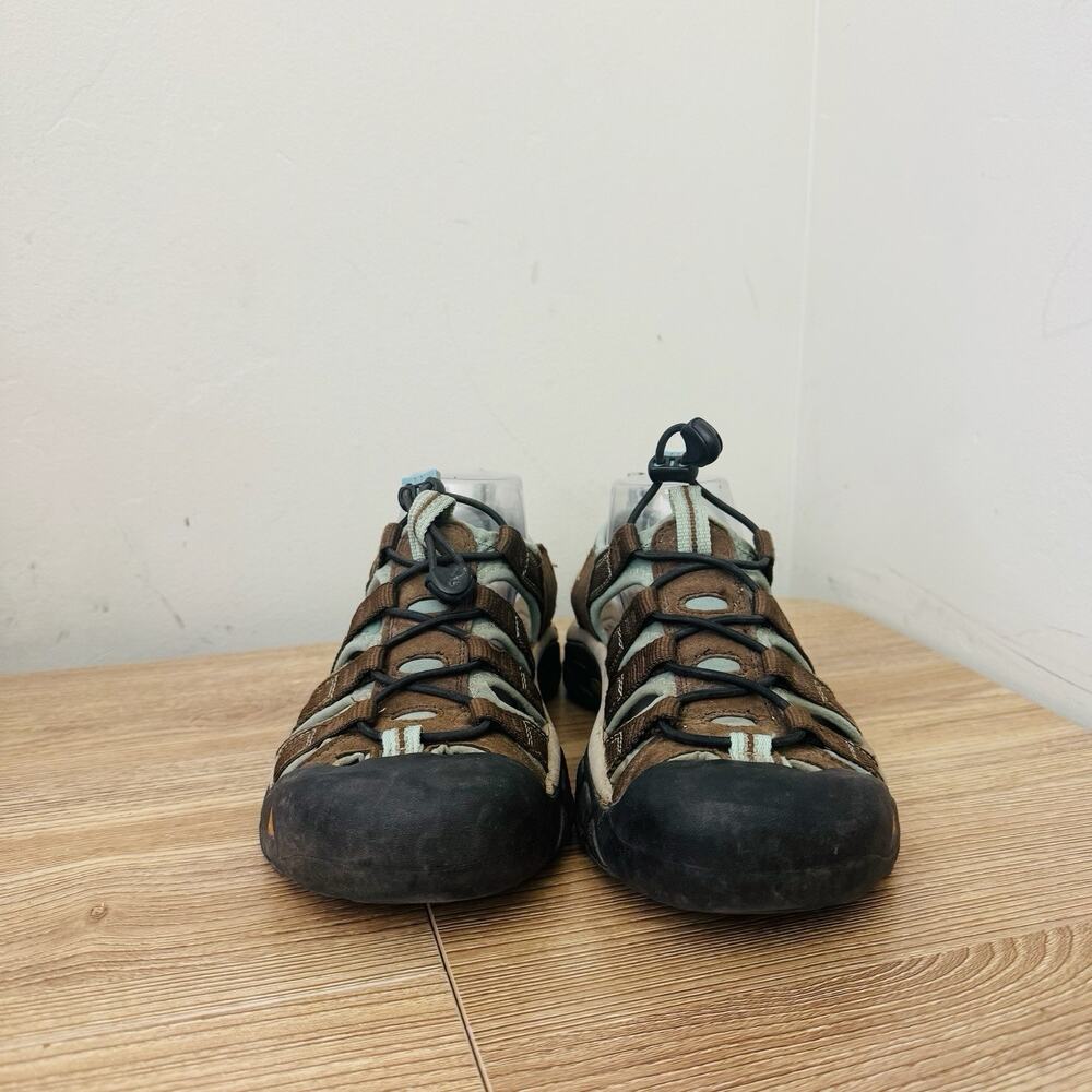 Keen Newport H2 Water Brown And Blue Sandals Women’s Size 8 - Picture 3 of 10